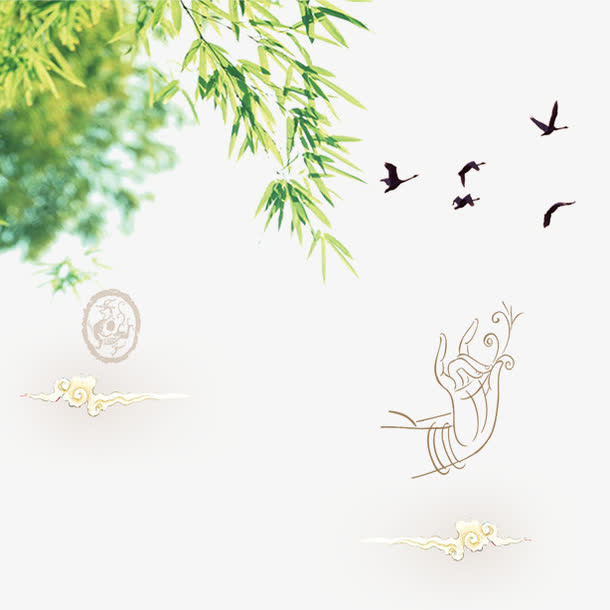 简约竹子免费Png素材免抠