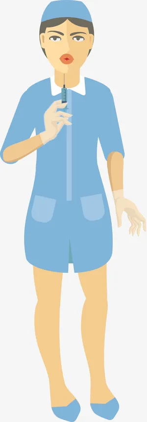 卡通人物护士免抠