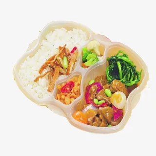 牛腩饭便当免抠
