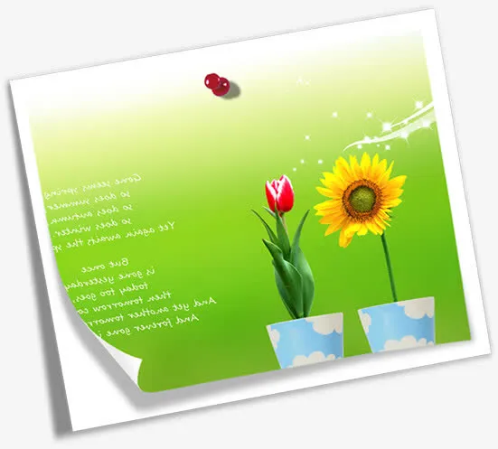 春天花朵美景照片免抠