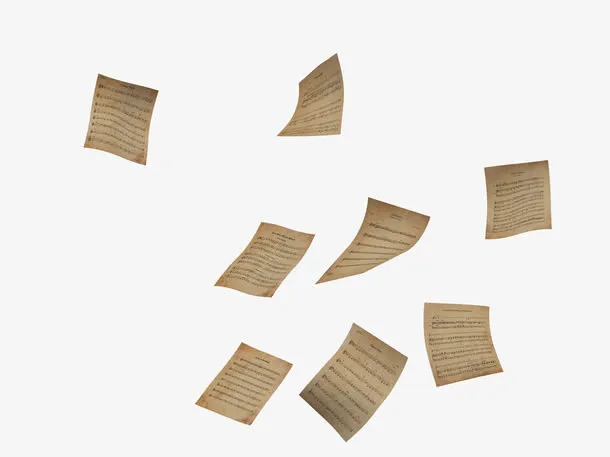 纸张免抠