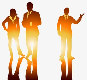 职场人商务人西装免抠