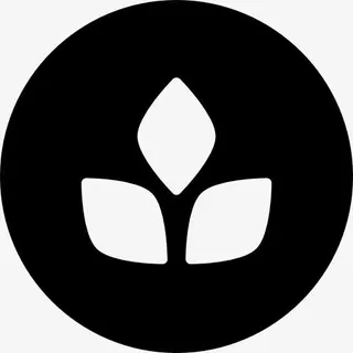 植物叶片的按钮图标免抠