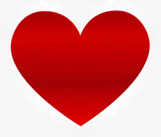 白色蕾丝花边心形免抠