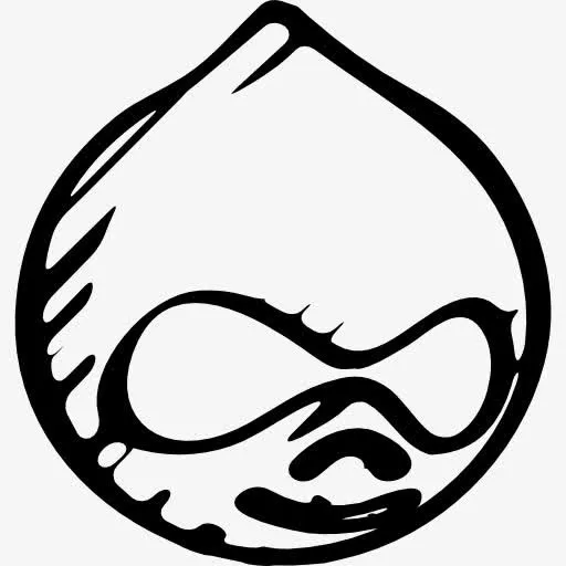 Drupal sketcked LOGO的轮廓图标免抠