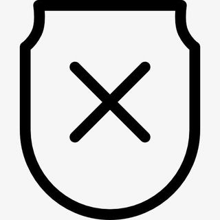 盾与跨图标免抠