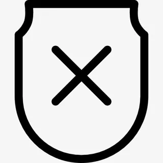 盾与跨图标免抠