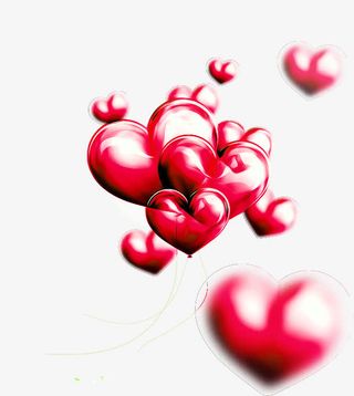 爱心气球免抠