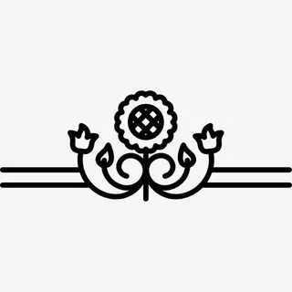 向日葵变异与叶缘图标免抠