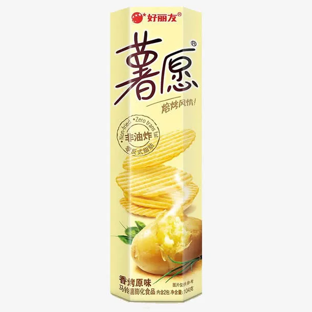 好丽友薯愿薯片免抠