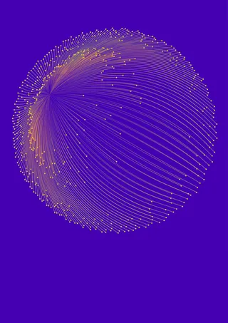 科幻蓝色大气光线背景高清