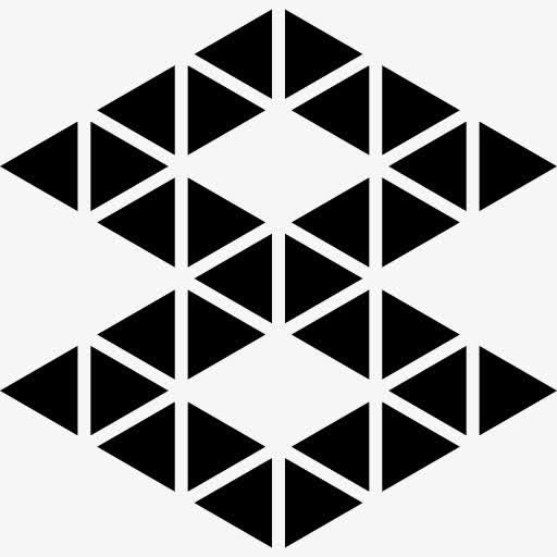 多边形数八图标免抠