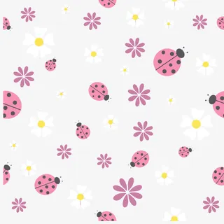 十里春风小清新紫色花朵装饰免抠