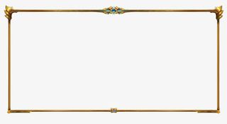 游戏提示 边框 复古 异域免抠