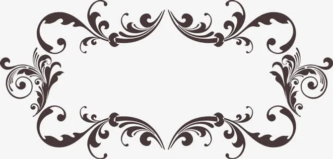 花纹边框免抠