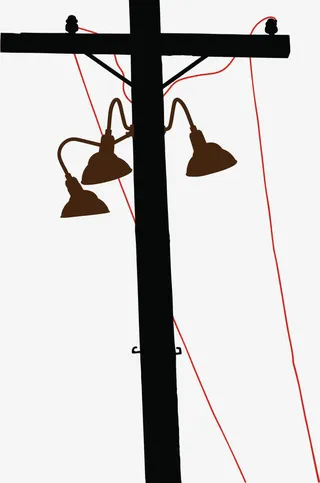 输电塔电力设备免抠