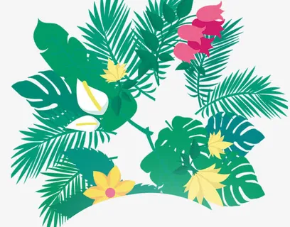 手绘卡通铃兰花花环免抠 手绘卡通铃兰花花环免抠