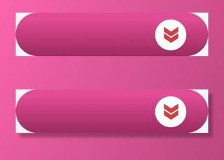 粉色可爱矢量切换按钮素材免抠