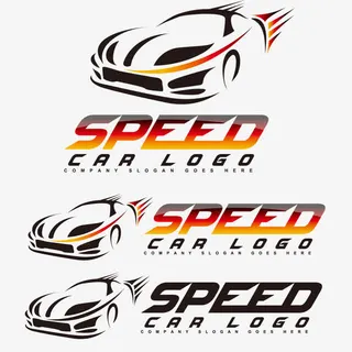 汽车时尚LOGO矢量图片免抠