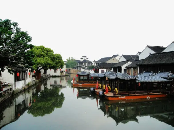 河上的小船免抠