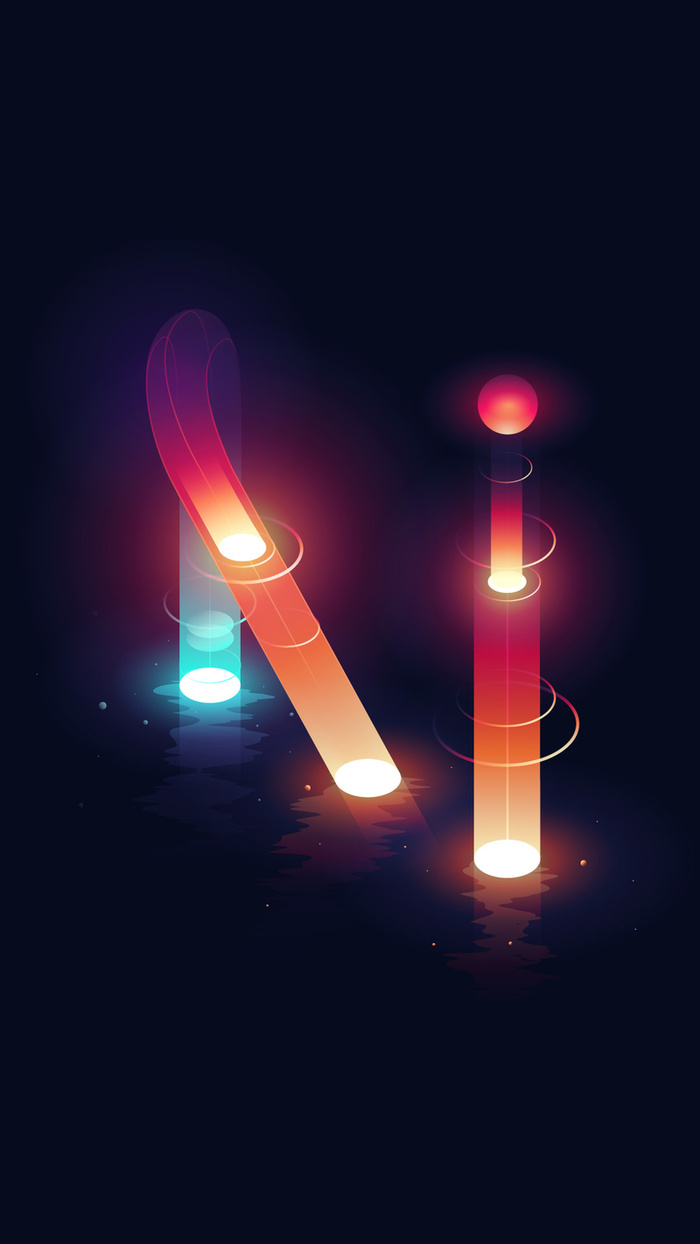 炫彩数字背景高清