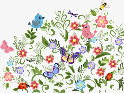 手绘花纹免抠 手绘花纹免抠