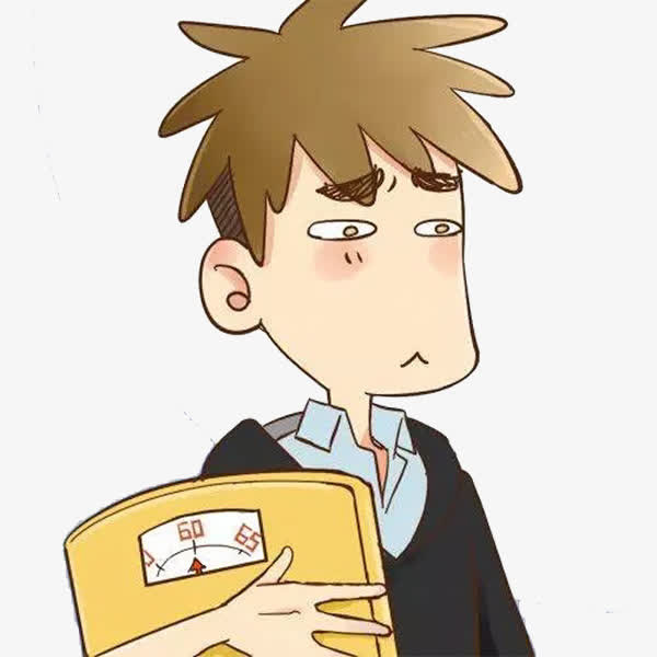 称体重的小男孩免抠