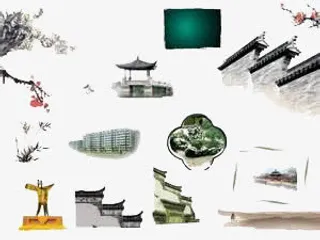 古代风家居设计免抠