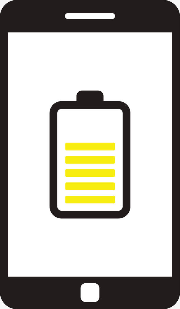 手机电池电量素材图免抠