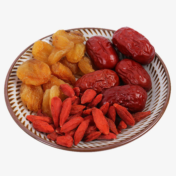 桂圆红枣枸杞免抠