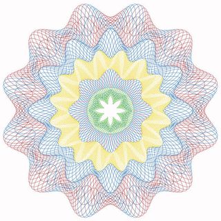 防伪线条标签免抠