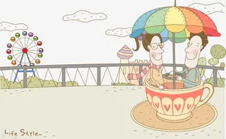 商业插画手绘卡通免抠