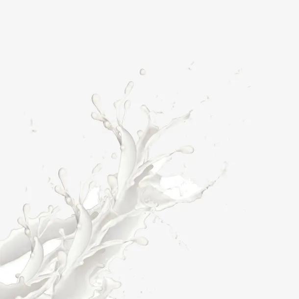 喷溅的牛奶免抠