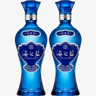 海之蓝白酒免抠