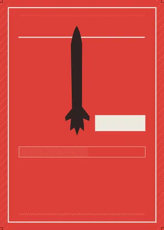 红色简约几何边框背景高清