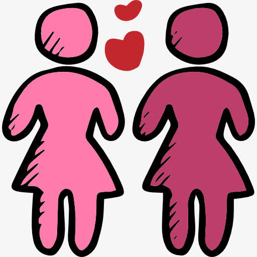 女同性恋图标免抠