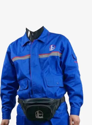 中石化男士工作服免抠