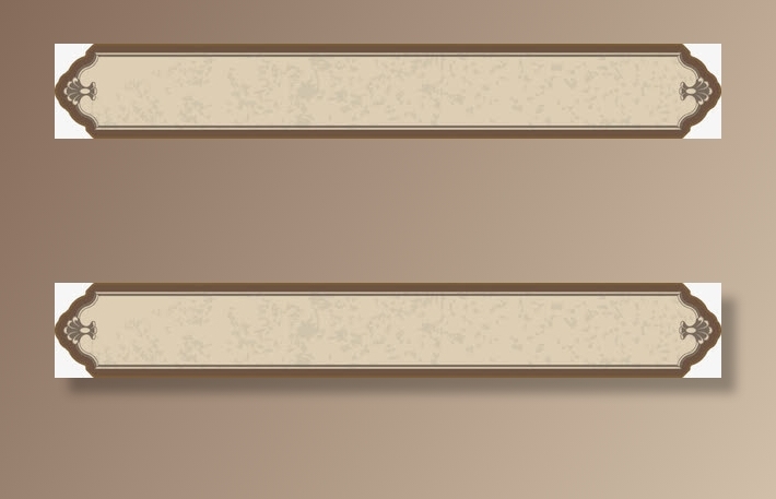 欧式标题边框免抠