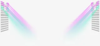 彩色聚光灯效果展示图免抠