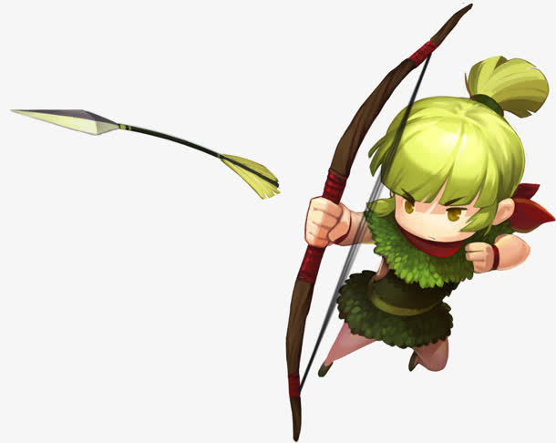 干练箭灵射箭免抠