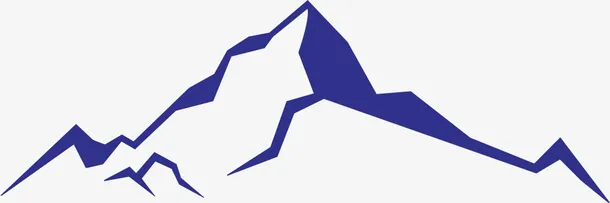山 喜马拉雅 剪影山 山峰免抠