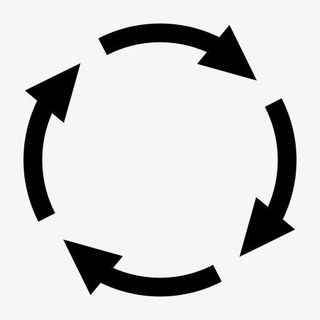 箭头箭线旋转简单箭头免抠