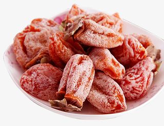 一碟吊山柿子堆免抠