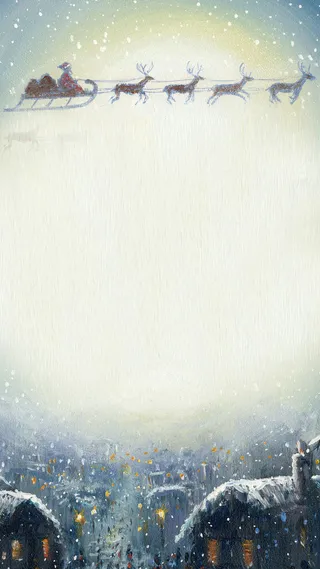 圣诞节日H5背景高清