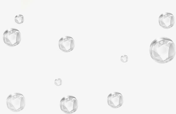 圆形透明宝石中秋免抠