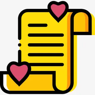 情书图标免抠