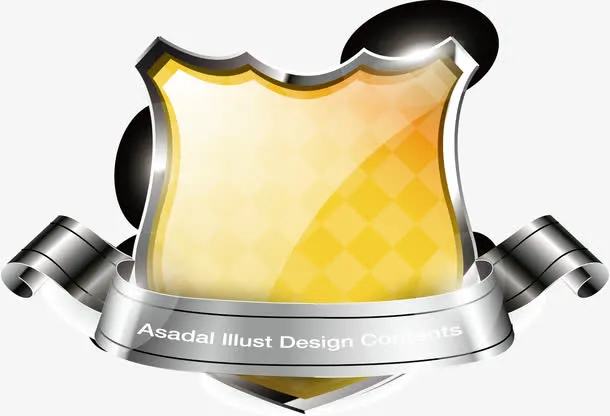 金属菱形简约军徽图案画画免扣免抠