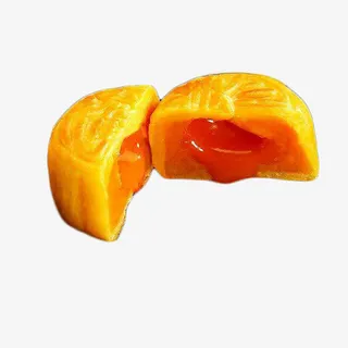 甜腻美味流心月饼免抠