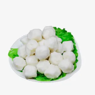 潮汕墨鱼丸免抠