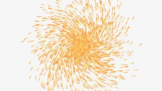 放射状粒子特效免抠